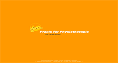 Desktop Screenshot of physiotherapie-laube.de